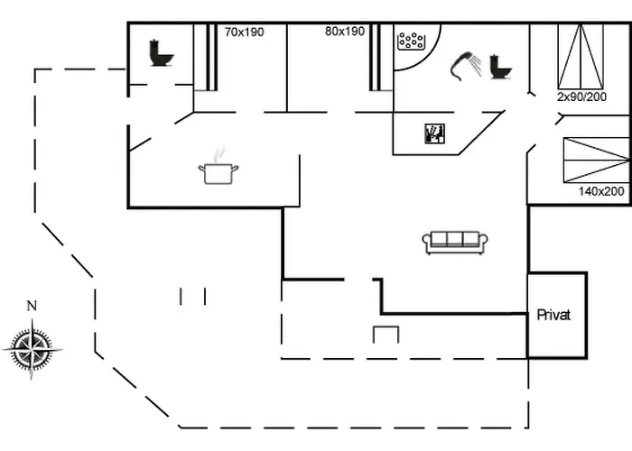 Abiorn - 2-5km From The Sea By Interhome بيت للعطل *